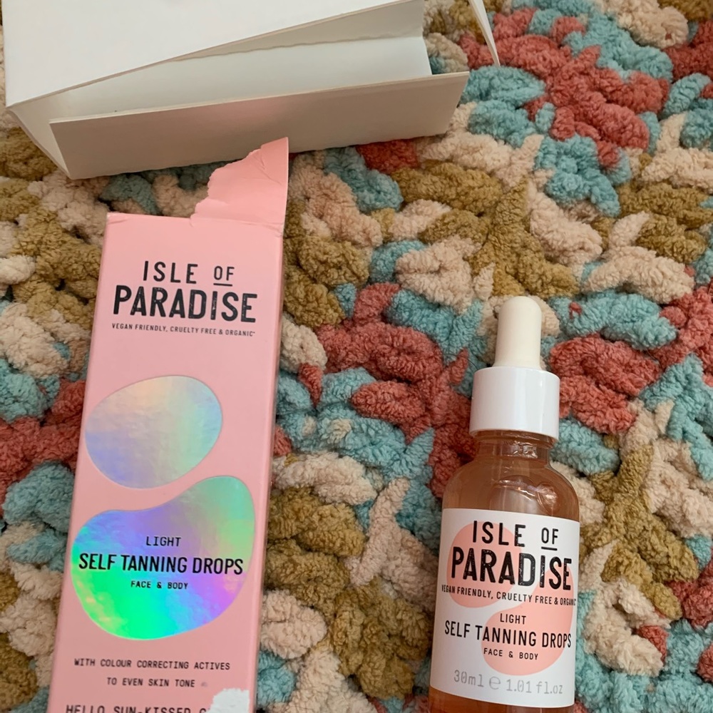 Isle of Paradise Light Self Tanning Drops New - Picture 3 of 3